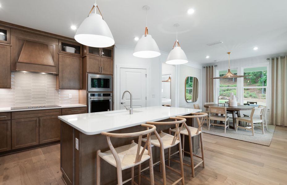 Furnished interior view inside a new home in Del Webb at Lake Oconee, Greensboro (Image 17).