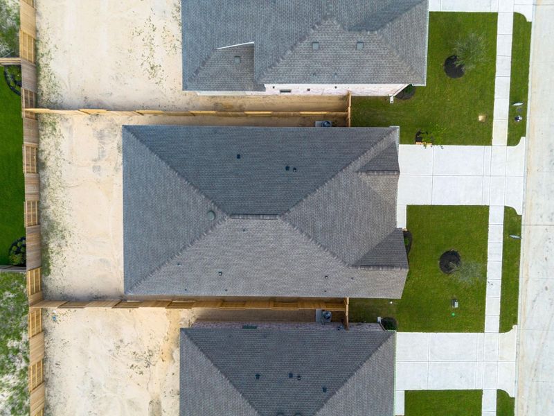 Front exterior of a new home in River Ranch Trails, Dayton, TX, highlighting curb appeal (Image 19). Front exterior of a new home in River Ranch Trails, Dayton, TX, highlighting curb appeal (Image 19).