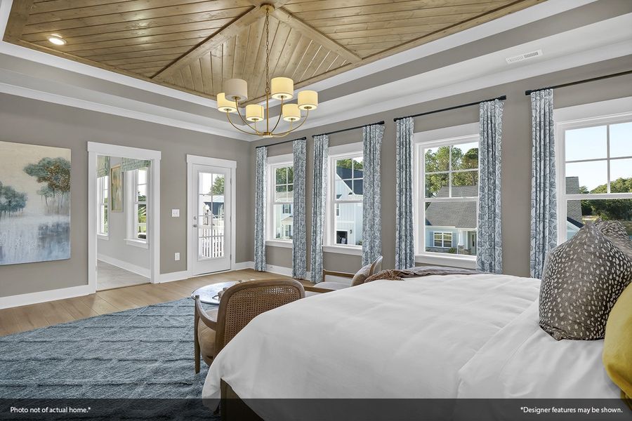 Furnished interior view inside a new home in Hewing Farms, Summerville (Image 8).