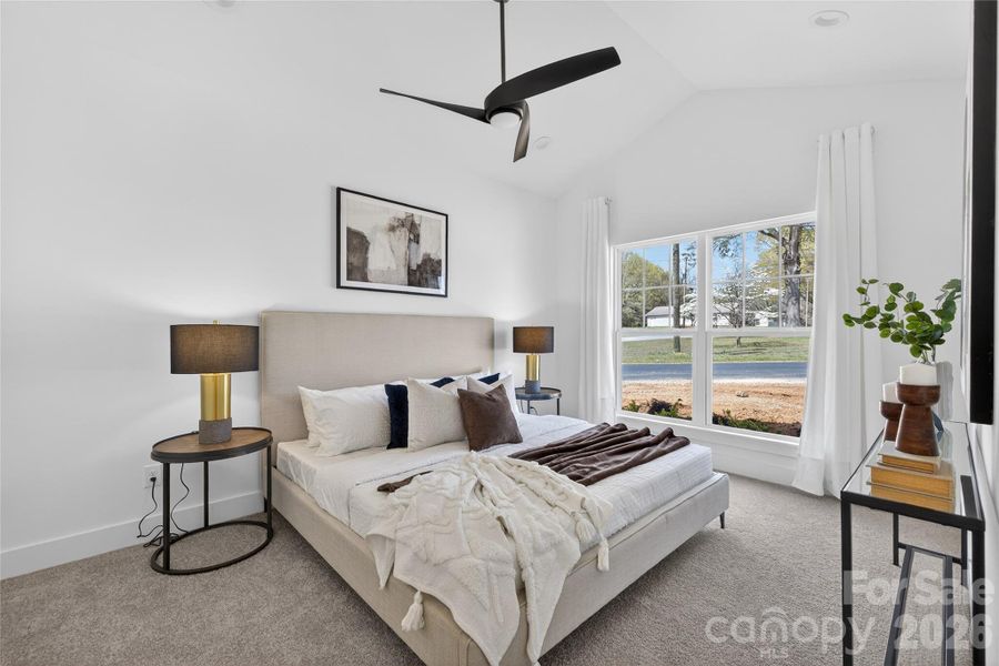 Furnished interior view inside a new home in , Kannapolis (Image 10).