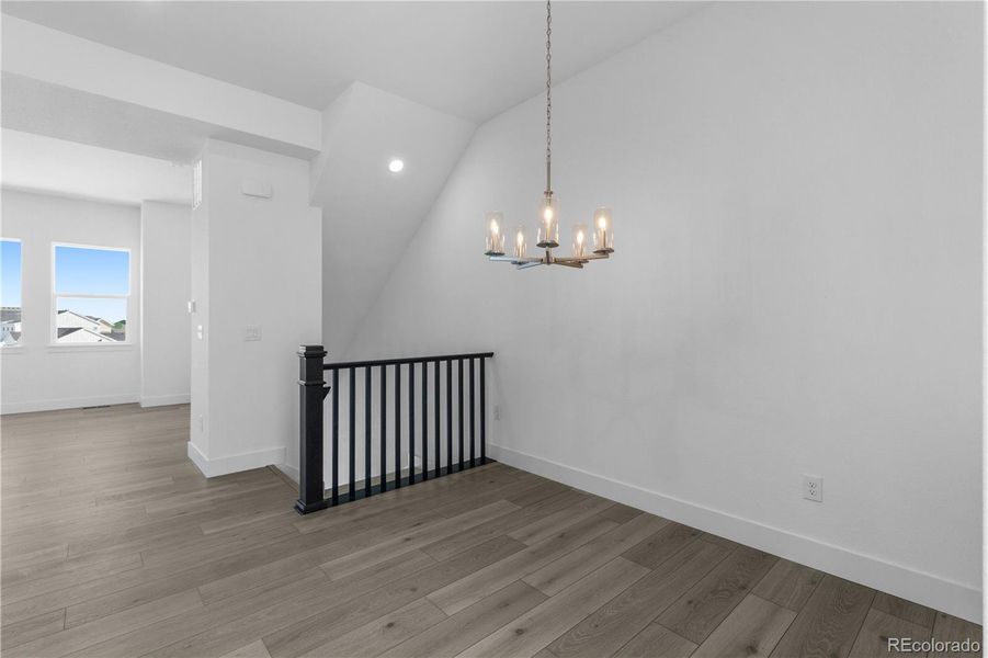 Spacious, unfurnished interior of a new home in Dillon Pointe - Skyview, Broomfield (Image 13).