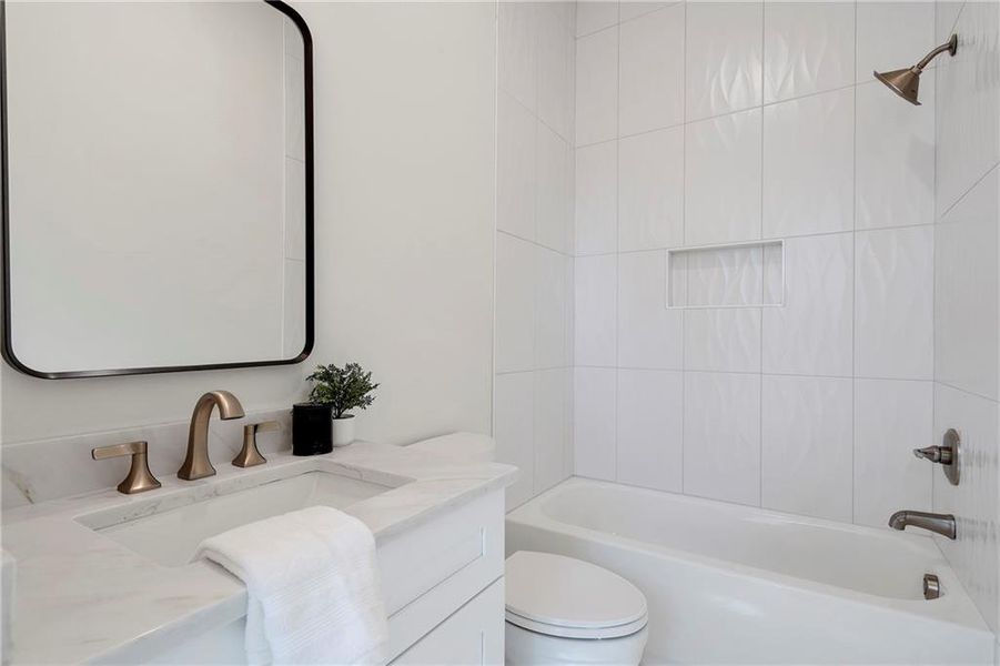 Close-up of interior finishes inside a home in , Cumming (Image 17).