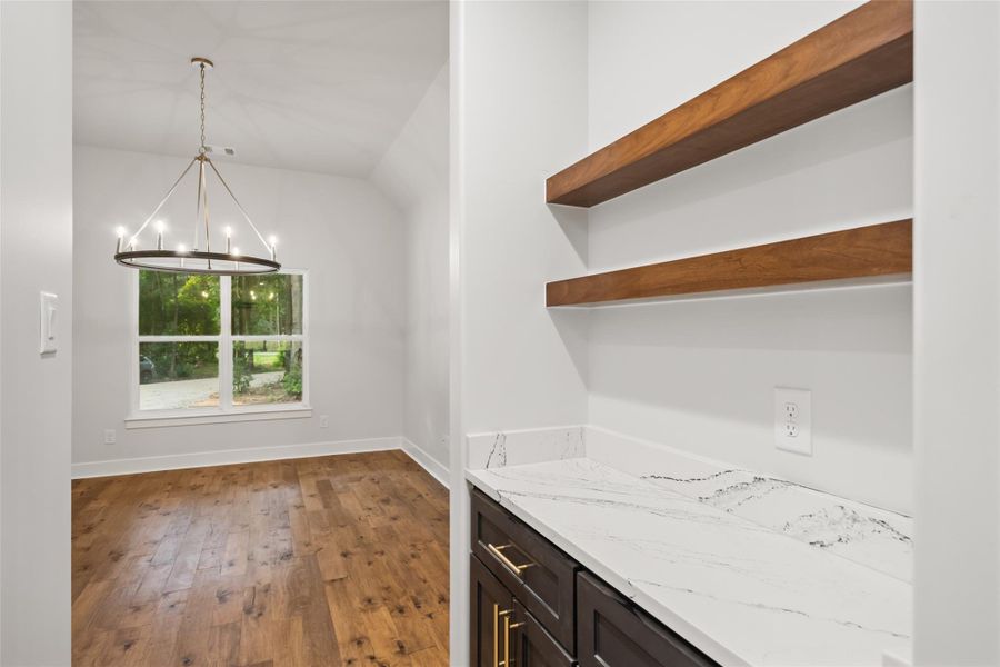 Furnished interior view inside a new home in , Willis (Image 10).