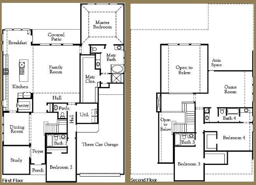 Floorplans - Representative Photo