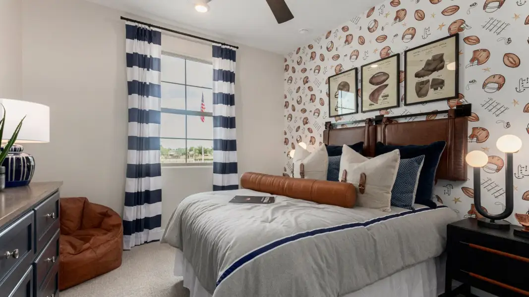 Furnished interior view inside a new home in Flora at Surprise City Center, Surprise (Image 20).