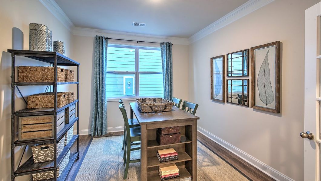 Representative furnished interior of a home built from the Dover by D.R. Horton in Cantrell Hills, Hendersonville (Image 31).