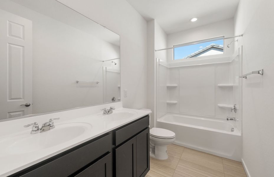 Furnished interior view inside a new home in Soleo, San Tan Valley (Image 6).