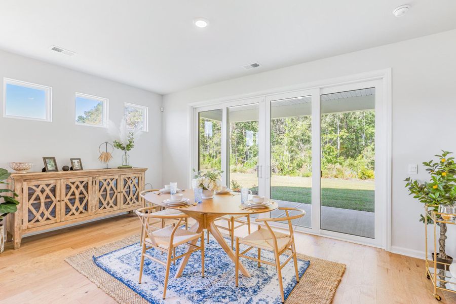 Furnished interior view inside a new home in Rivers Reach, Yemassee (Image 26).