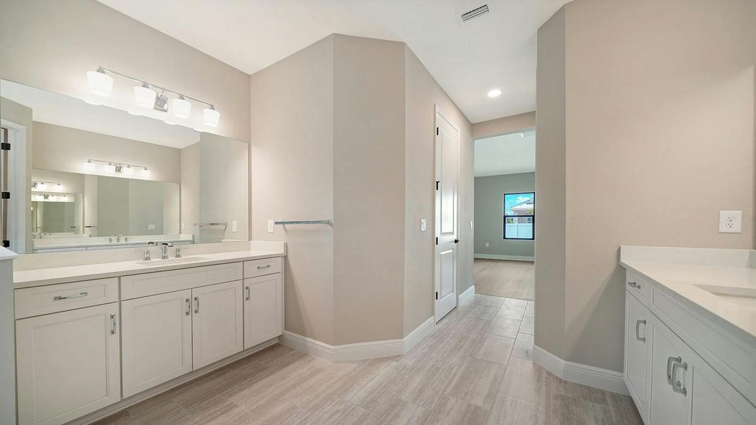 Furnished interior view inside a new home in Windward Real Estate and Homes for Sale in Sarasota, FL - Neal Communities, Lakewood Ranch (Image 15).