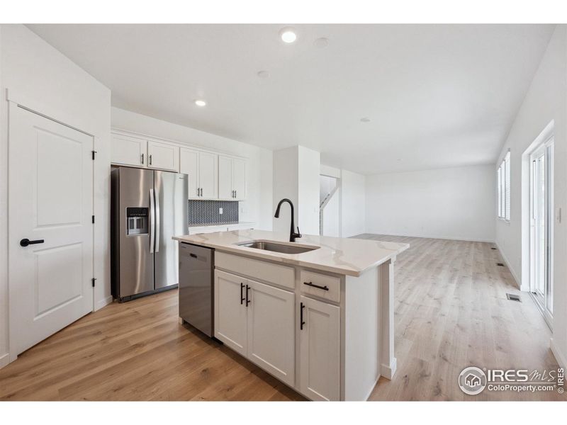Furnished interior view inside a new home in Hansen Farm, Fort Collins (Image 8).