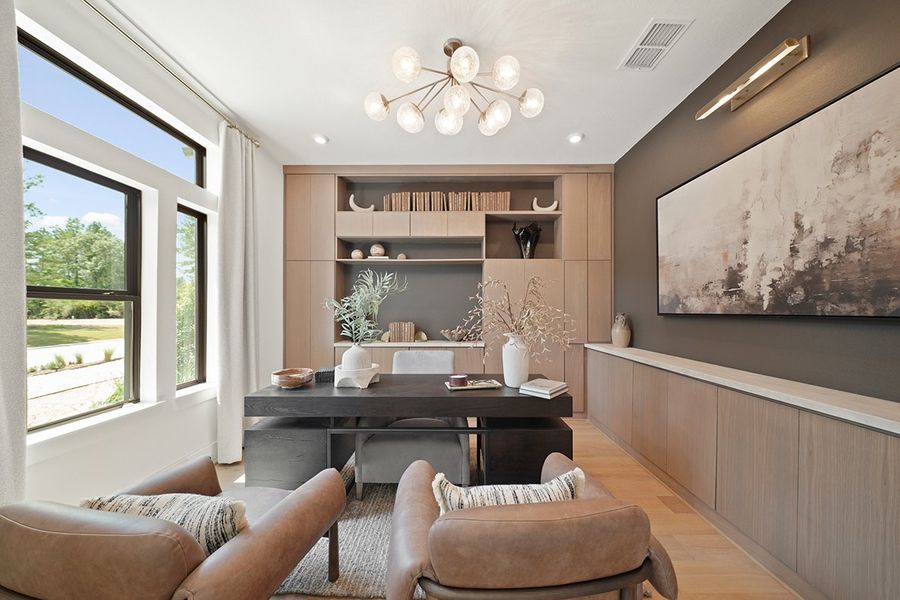 Furnished interior view inside a new home in COLTON - Fedrick Harris, Todd Mission (Image 12).