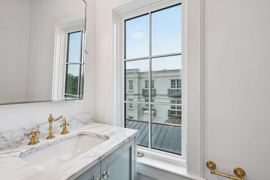 Furnished interior view inside a new home in , Charleston (Image 31).