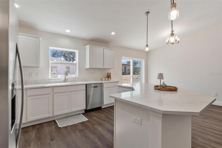 Furnished interior view inside a new home in , Leesburg (Image 7).