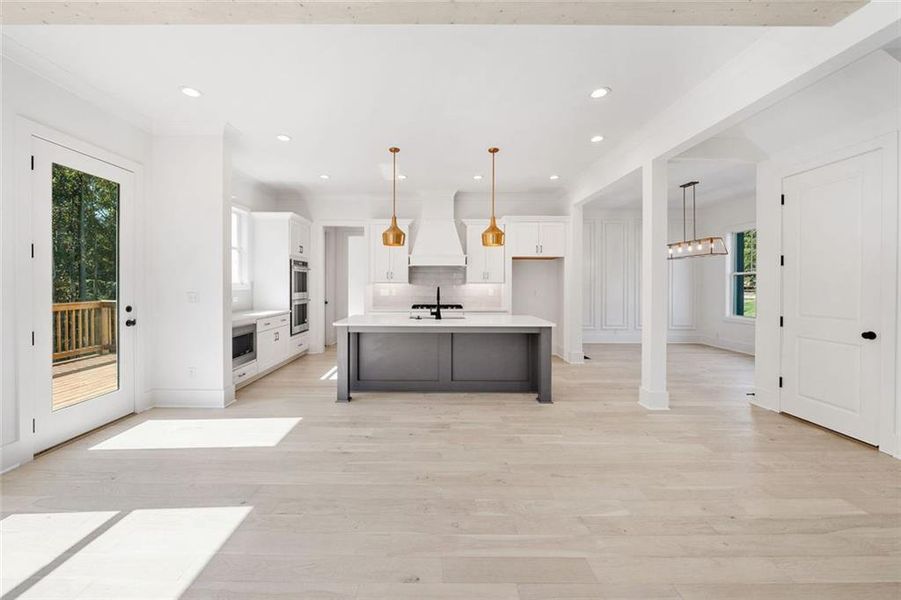 Furnished interior view inside a new home in , Marietta (Image 13).