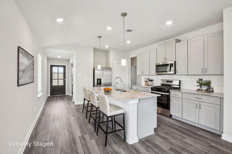 Photo is not of the actual home but is an inspirational photo of builder’s model home and may depict options, furnishings, and/or decorator features that are not included. Photo is not of the actual home but is an inspirational photo of builder’s model home and may depict options, furnishings, and/or decorator features that are not included.