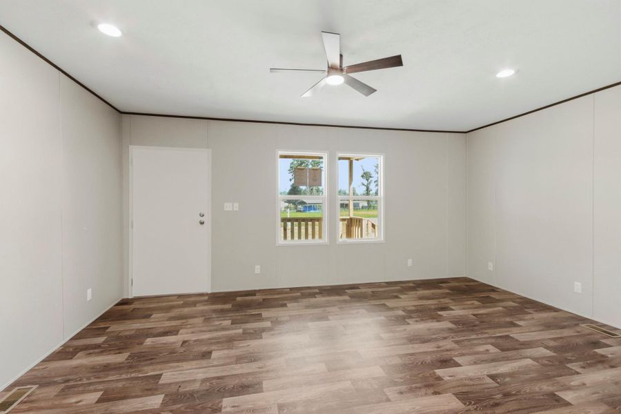 Spacious, unfurnished interior of a new home in , Cleveland (Image 24).