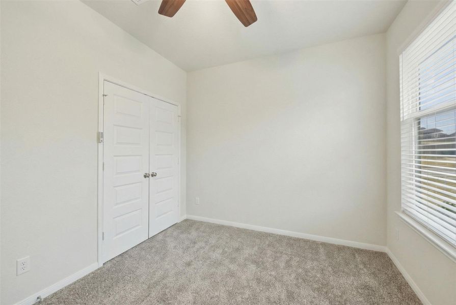 Second bedroom with furniture removed