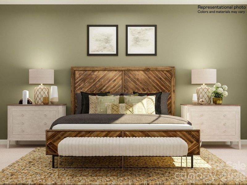 Furnished interior view inside a new home in Redhawk, Belmont (Image 6).