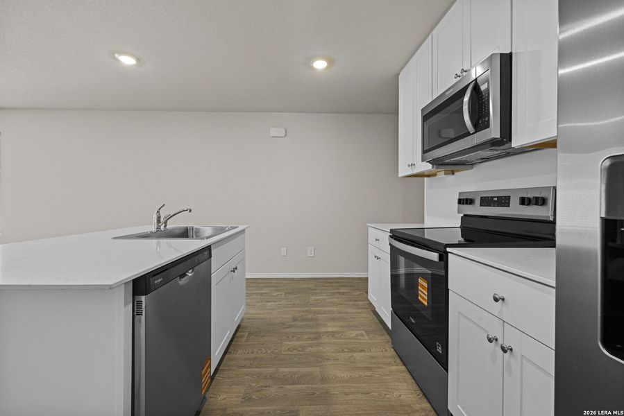 Furnished interior view inside a new home in Spring Valley, New Braunfels (Image 6).