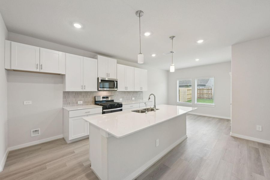 Furnished interior view inside a new home in Southwinds, Baytown (Image 8). Furnished interior view inside a new home in Southwinds, Baytown (Image 8).
