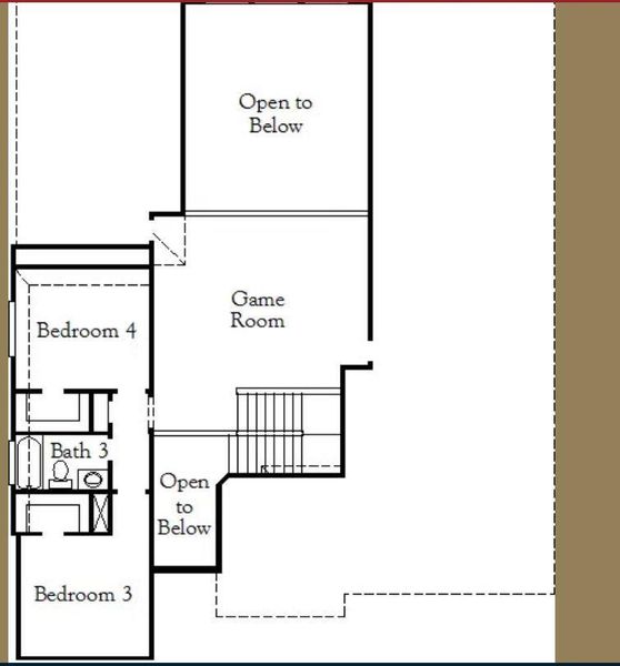2D floor plan layout of this home in Coastal Point, League City, TX (Image 7). 2D floor plan layout of this home in Coastal Point, League City, TX (Image 7).