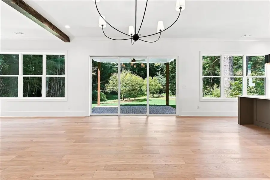 Spacious, unfurnished interior of a new home in , Marietta (Image 35).