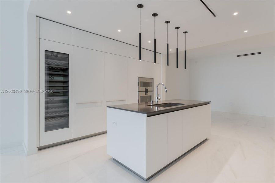 Furnished interior view inside a new home in Aston Martin Residences, Miami (Image 18).