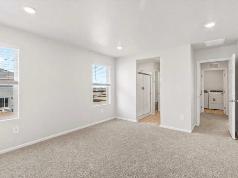 Spacious, unfurnished interior of a new home in Revere at Johnstown, Johnstown (Image 16).