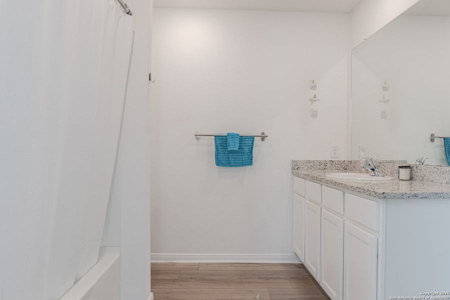 Furnished interior view inside a new home in Luckey Ranch, San Antonio (Image 8).