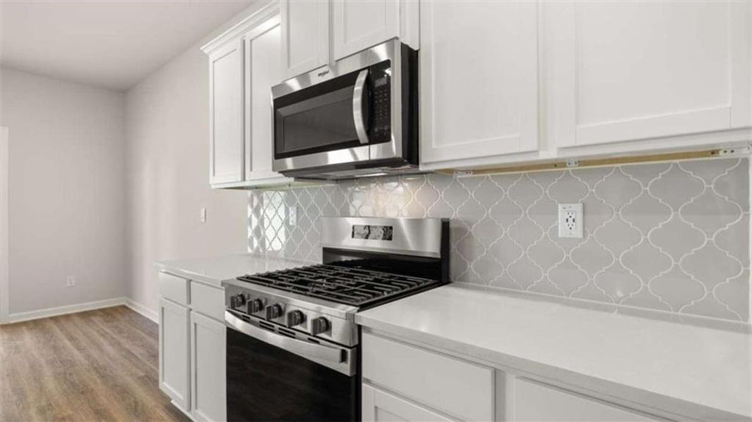 Furnished interior view inside a new home in Preserve at Dove Creek, Statham (Image 8).