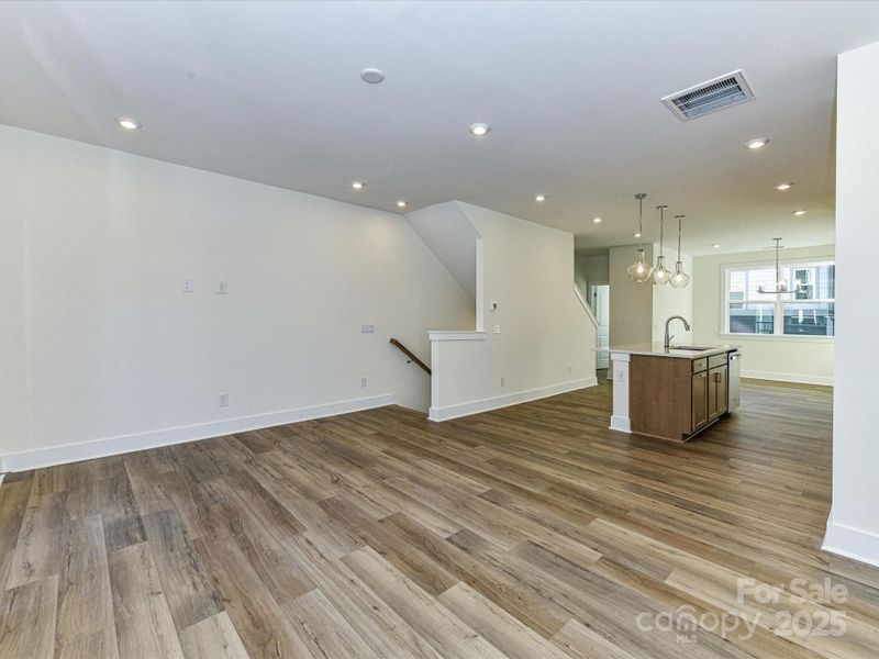 Connected and Seamlessly Blended Living Spaces at Second Floor.