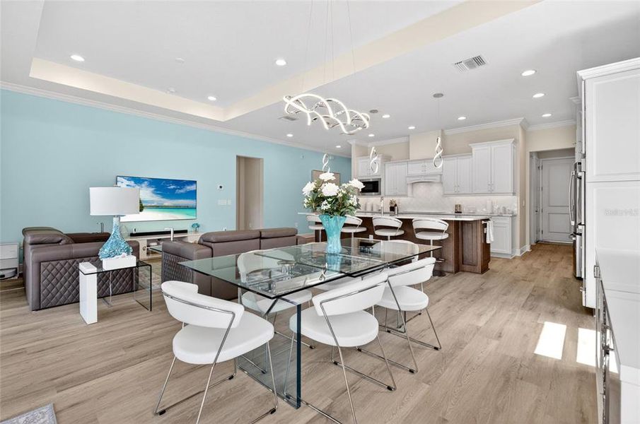 Furnished interior view inside a new home in , Kissimmee (Image 44). Furnished interior view inside a new home in , Kissimmee (Image 44).