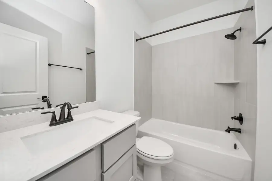 Furnished interior view inside a new home in Austin Point, Richmond (Image 5). Furnished interior view inside a new home in Austin Point, Richmond (Image 5).