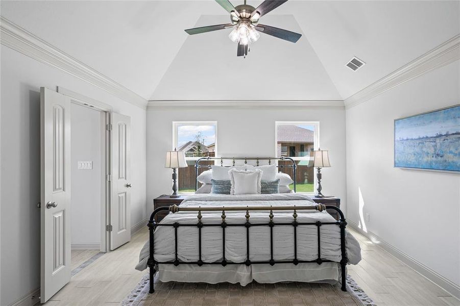Furnished interior view inside a new home in , Springtown (Image 17).