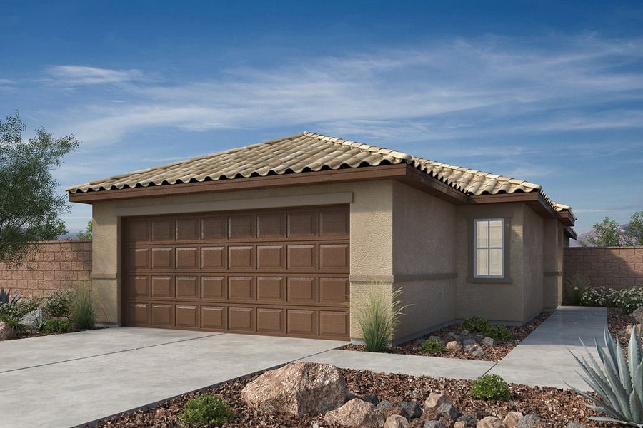 Front exterior of a home in the Mirador Point community, located in Tucson, AZ (Image 13).