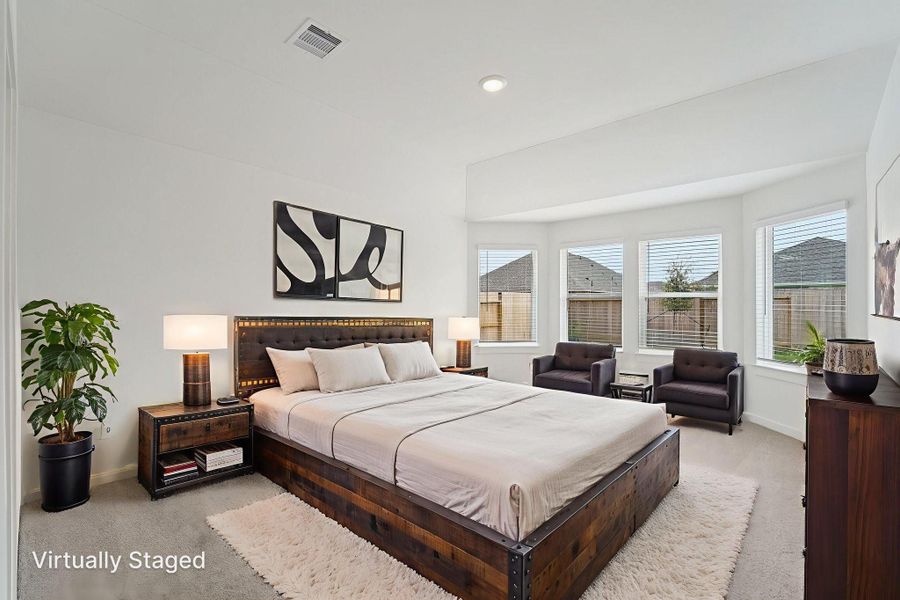 Furnished interior view inside a new home in Southwinds, Baytown (Image 10). Furnished interior view inside a new home in Southwinds, Baytown (Image 10).