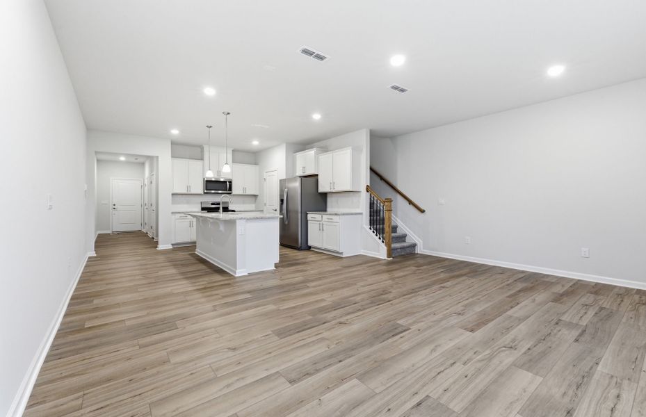 Spacious, unfurnished interior of a new home in McConnell Ridge, McLeansville (Image 19).