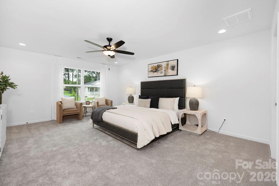 Furnished interior view inside a new home in , Huntersville (Image 18).