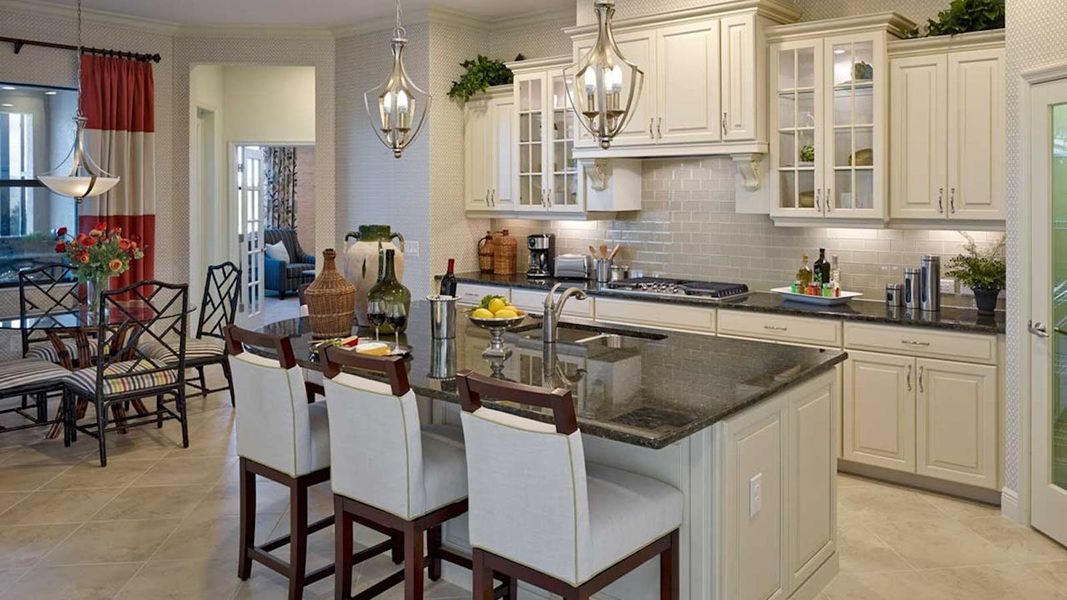 Furnished interior view inside a new home in Canoe Creek Real Estate and Homes for Sale in Parrish, FL - Neal Communities, Parrish (Image 5). Furnished interior view inside a new home in Canoe Creek Real Estate and Homes for Sale in Parrish, FL - Neal Communities, Parrish (Image 5).