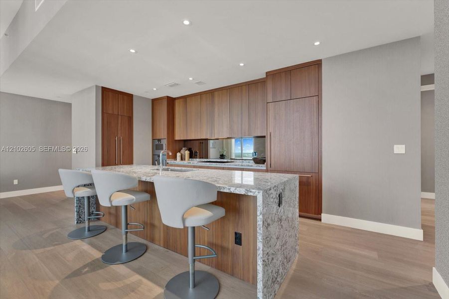 Furnished interior view inside a new home in , Miami (Image 13).
