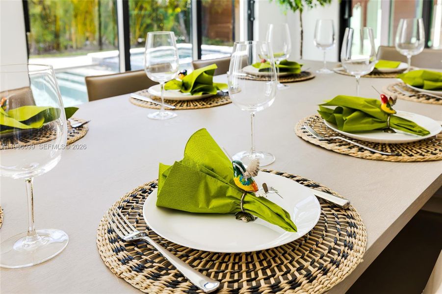 Close-up of interior finishes inside a home in , Miami (Image 19).