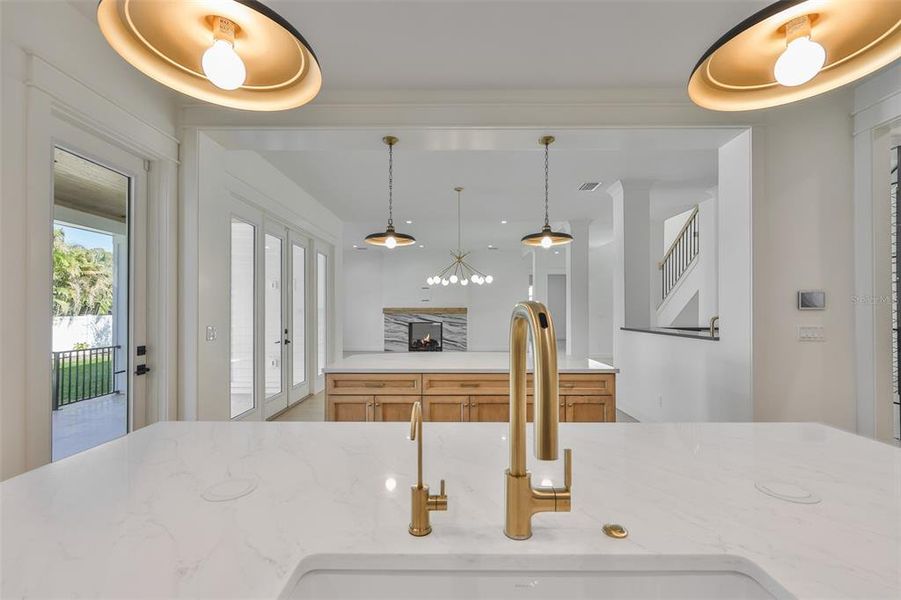 Close-up of interior finishes inside a home in , Tampa (Image 21).