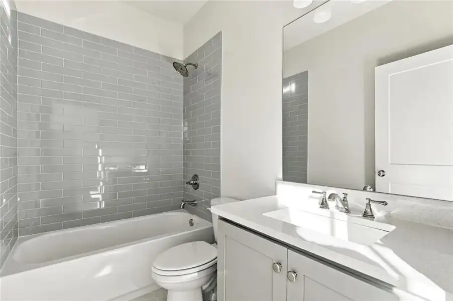 Furnished interior view inside a new home in , Sugar Hill (Image 10). Furnished interior view inside a new home in , Sugar Hill (Image 10).