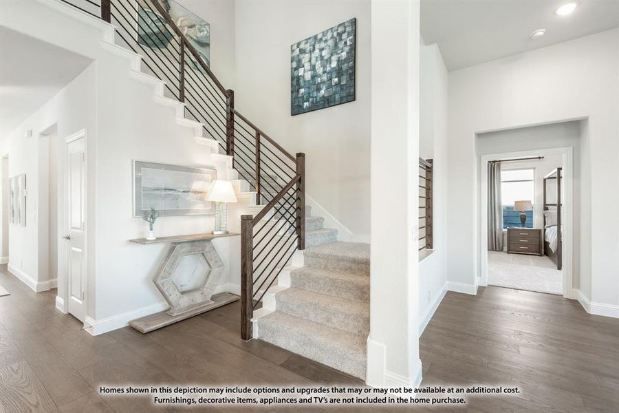 Furnished interior view inside a new home in Silo Mills, Joshua (Image 5).