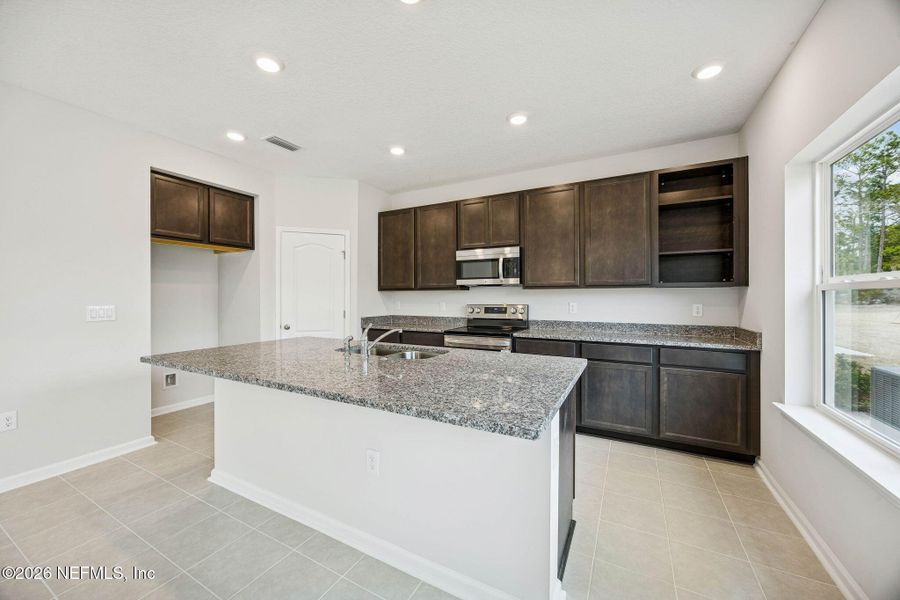 Furnished interior view inside a new home in Weston Woods, Jacksonville (Image 7). Furnished interior view inside a new home in Weston Woods, Jacksonville (Image 7).