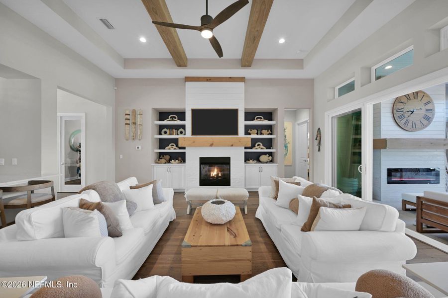 Furnished interior view inside a new home in Palmetto Cove, Ponte Vedra (Image 43).