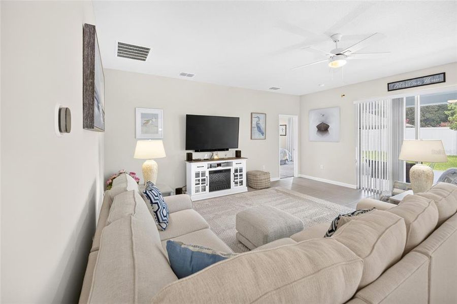 Furnished interior view inside a new home in , Ocala (Image 36).