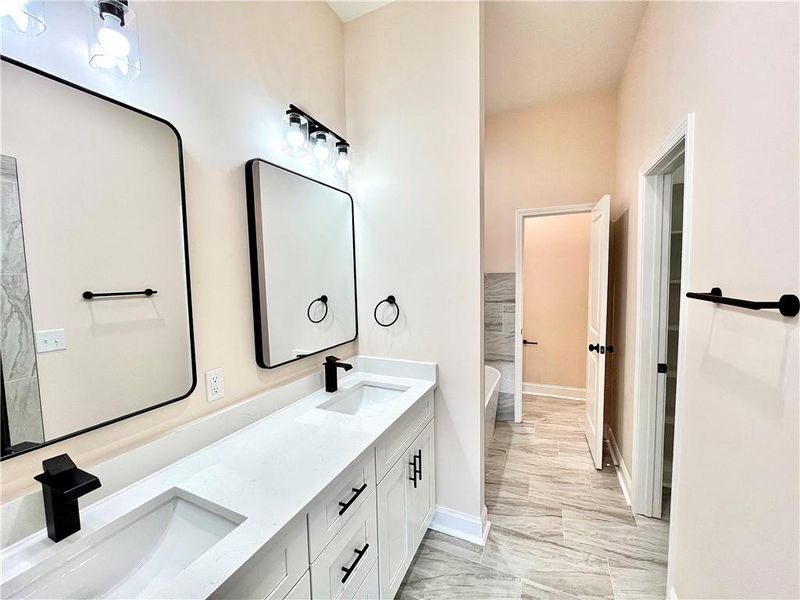 Furnished interior view inside a new home in , Griffin (Image 9).