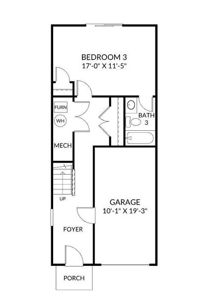 2D floor plan layout of this home in , Ladson, SC (Image 4). 2D floor plan layout of this home in , Ladson, SC (Image 4).