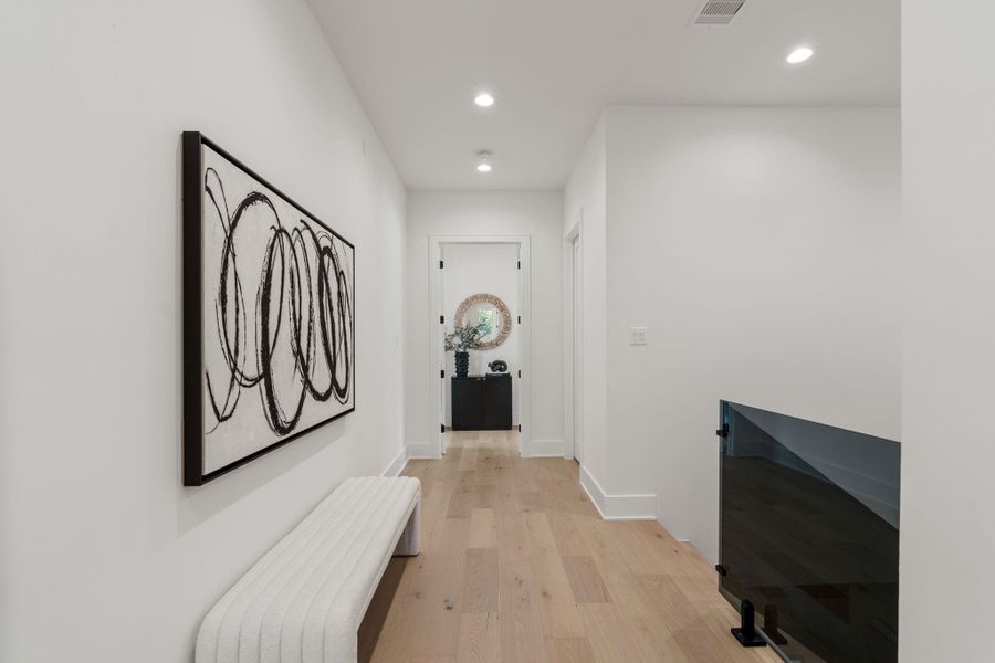 Furnished interior view inside a new home in , Houston (Image 31).